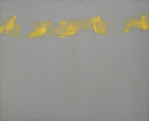 Judit Reigl, Déroulement, 1976. Acrylique. Galerie de France le studiolo.