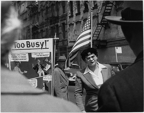 Sabine Weiss, New York, 1955.