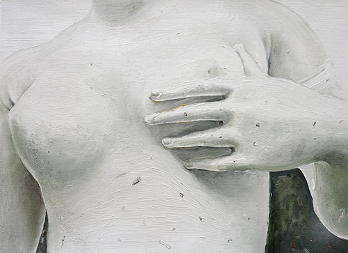 Mireille Blanc, Vénus Génitrix (1), 2021. Galerie Anne-Sarah Bénichou.