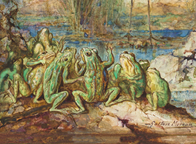 🔊 “Gustave Moreau” Les Fables de La Fontaine, au Musée national Gustave Moreau, Paris, du 27 octobre 2021 au 28 février 2022