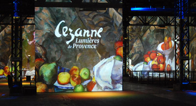 Interview de Gianfranco Iannuzzi, directeur artistique de "Cezanne, lumières de Provence", par Anne-Frédérique Fer, à Paris, le 17 février 2022, durée 12’49. © FranceFineArt.
