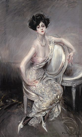 G.Boldini, Portrait de Rita de Acosta Lydig, 1911, huile sur toile, © Mr. and Mrs. James O. Coleman.