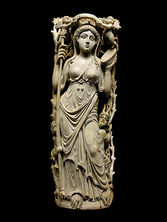 Ariane, Constantinople, première moitié du VIe siècle. Paris, musée de Cluny - musée national du Moyen Âge. © RMN-Grand Palais / Thierry Ollivier.