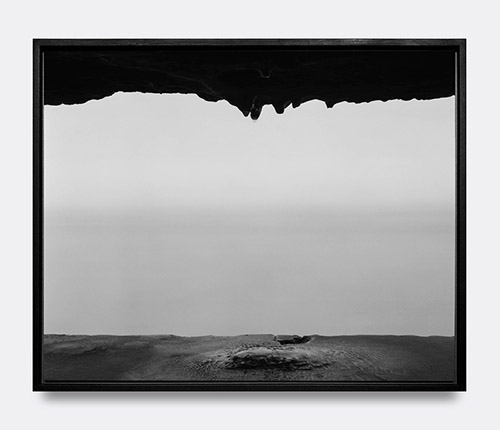 Peter Funch, Cap Blanc-Nez, France, 2021. Pigment print on Hahnemuhle paper in black painted pine frame with museum glass, Edition of 5 plus 2 AP, 106 x 131 cm (framed), V1 Gallery & Peter Funch.