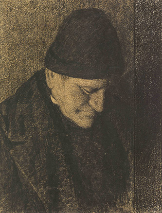 Portrait de Léon Bonvin. Daguerréotype. Fondation Custodia, Collection Frits Lugt, Paris, inv. 2019-A.214.