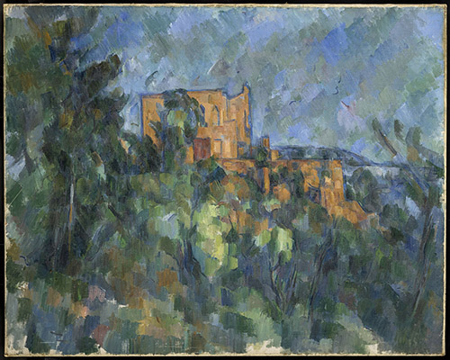 Paul Cézanne, Château noir, 1905. Huile sur toile, 74x94cm. Musée national Picasso-Paris, Donation Picasso, 1978. MP2017-9. © Succession Picasso 2022.