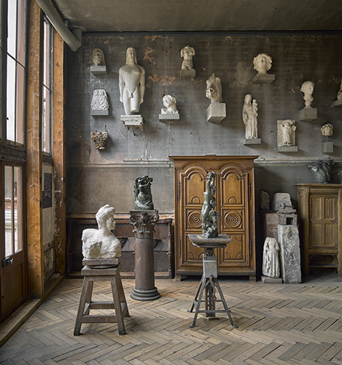 Atelier de sculptures d’Antoine Bourdelle, Photo © Raphaël Chipault