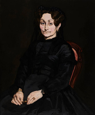 Edouard Manet (1832–1883), Madame Auguste Manet, 1863. Huile sur toile, 98 x 80 cm. The Isabella Stewart Gardner Museum, Boston, Etats-Unis.