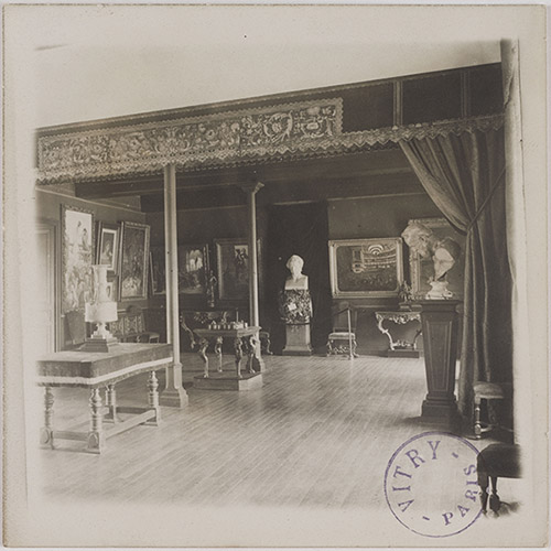 Le musée à son ouverture, Vitry, 1903 photographie, © Paris Musées / Maisons de Victor Hugo Paris-Guernesey.