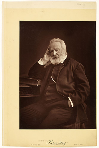 Nadar, Victor Hugo, 1878, tirage sur papier albuminé, Maisons de Victor Paris-Guernesey Paris Musées.