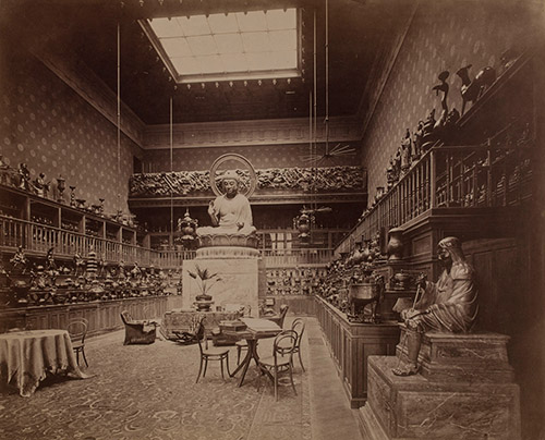 Musée chinois et japonais de M. Cernuschi, 1880. © Paris Musées / Musée Cernuschi.