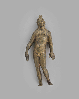 Statuette d’Apollon, alliage cuivreux. Epoque gallo-romaine. CC0 Paris Musées / Musée Carnavalet - Histoire de Paris.