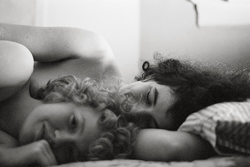 Donna Gottschalk, Autoportrait avec JEB, E. 9th Street, New York, 1970, Courtesy de lâartiste et de Marcelle Alix © Donna Gottschalk.