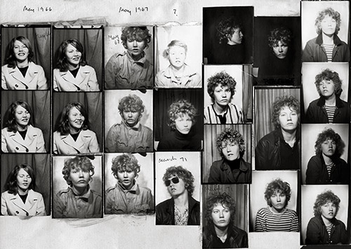 Donna Gottschalk, Autoportraits Photomaton, 1966-1971, Courtesy de lâartiste et de Marcelle Alix © Donna Gottschalk.