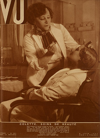 Couverture de Vu, 8 juin 1932, photo de Boris Lipnitzki Crédit : Boris Lipnitzki / Roger-Viollet / cliché BnF.