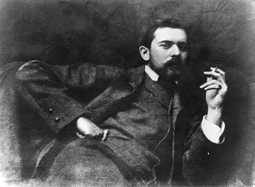 Auteur inconnu, John Singer Sargent, vers 1884. Boston, Museum of Fine Arts, John Singer Sargent Archive, photo with permission from a private collector.