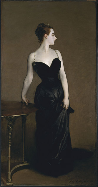 John Singer Sargent (1856-1925), Portrait de Mme ***, dit aussi Madame X, 1883-1884 Huile sur toile, 208,6 x 109,9 cm. New York, The Metropolitan. Museum of Art, Fonds Arthur Hoppock Hearn 1916, 16.53. Photo © The Metropolitan Museum of Art, Dist. GrandPalaisRmn / image Art Resource.