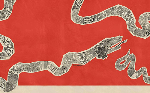 Denilson Baniwa, Serpent. © Denilson Baniwa.