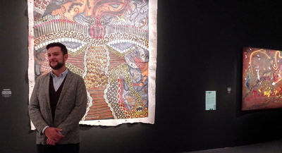 Entretien avec Leandro Varison, Anthropologue, directeur adjoint du département de la recherche et de l'enseignement, musée du quai Branly – Jacques Chirac, et co-commissaire de l'exposition, par Anne-Frédérique Fer, à Paris, 29 septembre 2025, durée 15'39, © FranceFineArt.