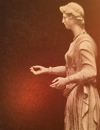 Isabelle Giovacchini, Nemi (Études d’un culte), détail, 2024, © Adagp, Paris, 2025, courtesy de l’artiste, collection Centre national des arts plastiques.