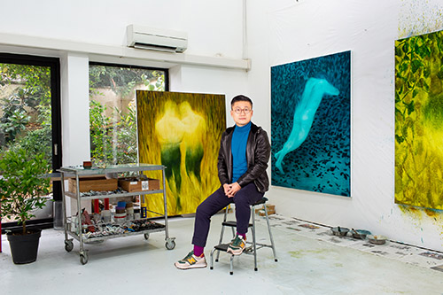 Portrait de Xie Lei. Copyright Margot Montigny.
