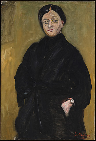 Ămilie Charmy (1878-1974), Portrait de Berthe Weill, 1910-1914. Huile sur toile, 90 x 61 cm. MontrĂ©al, MusĂ©e des beaux-arts de MontrĂ©al, achat, legs Horsley et Annie Townsend. Photo © MBAM / Julie Ciot. © Adagp, Paris, 2025.