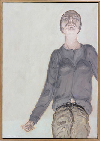 MARWAN, Sans titre,1968. Huile sur toile - 162 x 114 cm. Courtesy of the estate of the Artist and Sfeir-Semler Gallery. Beirut/Hamburg, photo: Edward Greiner / Adagp, Paris 2025.