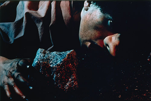 Cindy Sherman, Untitled (n°142), 1982. Photographie cibachrome. 126 x 183 cm. Courtesy de  l’Artothèque Frac Nouvelle-Aquitaine.