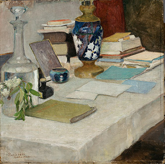 Pekka Halonen, Nature morte, 1909. Huile sur toile, 61 × 53. Helsinki, Ateneum Art Museum. © Finnish National Gallery / Aleks Talve.