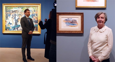 Entretien avec Paul Perrin, conservateur en chef et directeur de la conservation et des collections, musée d’Orsay, et co-commissaire pour les deux expositions consacrées à Auguste Renoir, et (à partir de 8'33) avec Anne Distel, conservatrice générale honoraire du patrimoine, musée d’Orsay, et co-commissaire de l’exposition "Renoir dessinateur", par Anne-Frédérique Fer, à Paris, le 16 mars 2026, durée 23’48, © FranceFineArt.