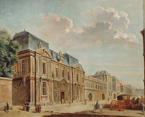 Gerard Westermann d’après Nicolas-Jean-Baptiste Raguenet, L’Hôtel Carnavalet vers 1740, 1926. Huile sur toile. Paris, musée Carnavalet – Histoire de Paris. CCØ Paris Musées / Musée Carnavalet – Histoire de Paris.