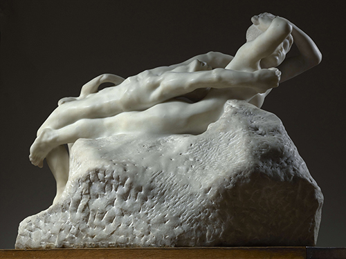 Auguste Rodin, Fugit Amor. Avant 1887, pratique vers 1892-1894. Marbre, Paris, musée Rodin. © musée Rodin - photo Christian Baraja.