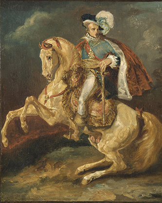 https://francefineart.com/  Théodore Géricault, Copie du Portrait équestre de sa majesté le roi de Westphalie, Jérôme Bonaparte, d’après Antoine-Jean Gros © GrandPalaisRmn (musée du Louvre) / Adrien Didierjean.