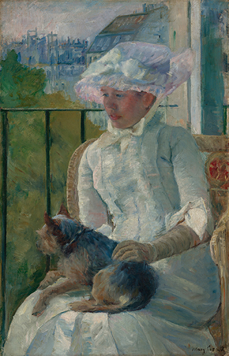 https://francefineart.com/  Mary Cassatt (1844-1926), Jeune fille à la fenêtre, 1883-1884. Huile sur toile, 100,3 x 64,7 cm. Washington, National Gallery of Art, Corcoran Collection (acquisition du musée, Gallery Fund) Washington, The National Gallery of Art, Corcoran Collection (Museum Purchase, Gallery Fund) Image Courtesy of the National Gallery of Art, Washington.