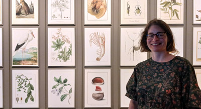 Entretien avec Louise Fauduet, conservatrice des bibliothèques -  Muséum National d’Histoire Naturelle et co-commissaire scientifique de l’exposition, par Anne-Frédérique Fer, à Paris, le 26 octobre 2026, durée 36’54, © FranceFineArt.