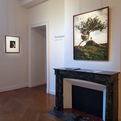 Vues de l’exposition Insolations d’Antoine Henault au Musée national Eugène Delacroix. © Anne-Frédérique Fer / FranceFineArt.com