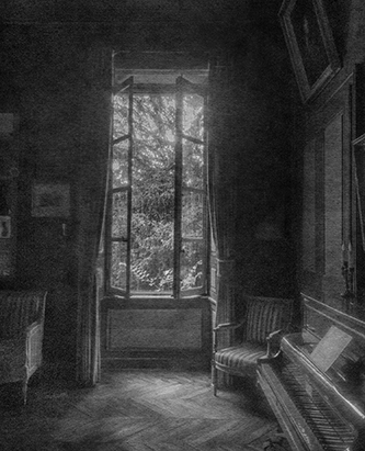 FLORE, C'est l'âme que vous jouiez, Je suis dans des mondes étranges. © FLORE. ADAGP © FLORE / Centre des Monuments Nationaux. Courtesy Galerie Clémentine de la Féronnière.