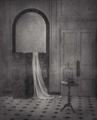 FLORE, sans titre, Je suis dans des mondes étranges. © FLORE. ADAGP © FLORE / Centre des Monuments Nationaux. Courtesy Galerie Clémentine de la Féronnière.