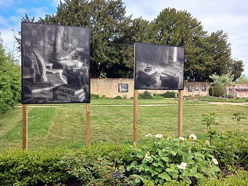 Anne-Frédérique Fer, Vue de l’exposition Je suis dans des mondes étranges de FLORE à la maison de George Sand, Nohant - du 18 avril au 1er novembre 2026. © Anne-Frédérique Fer / FranceFineArt.com